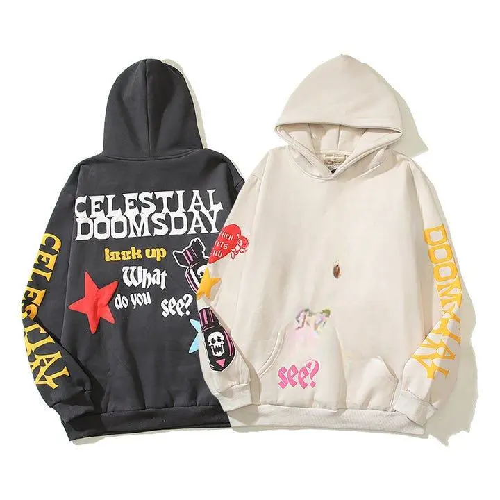 Stargazin’ Hoodie – Cosmic Comfort for the Dreamers True-to-size Unisex Fit Ultra-Soft Cotton Fleece with Kangaroo Pocket & Double-layered Hood