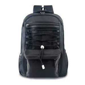 NEW Basic Backpack for School Gym Travel and Work, Durable, Water-Resistant Backpack with Adjustable Shoulder Straps, Black/White Girly Boy Laptop