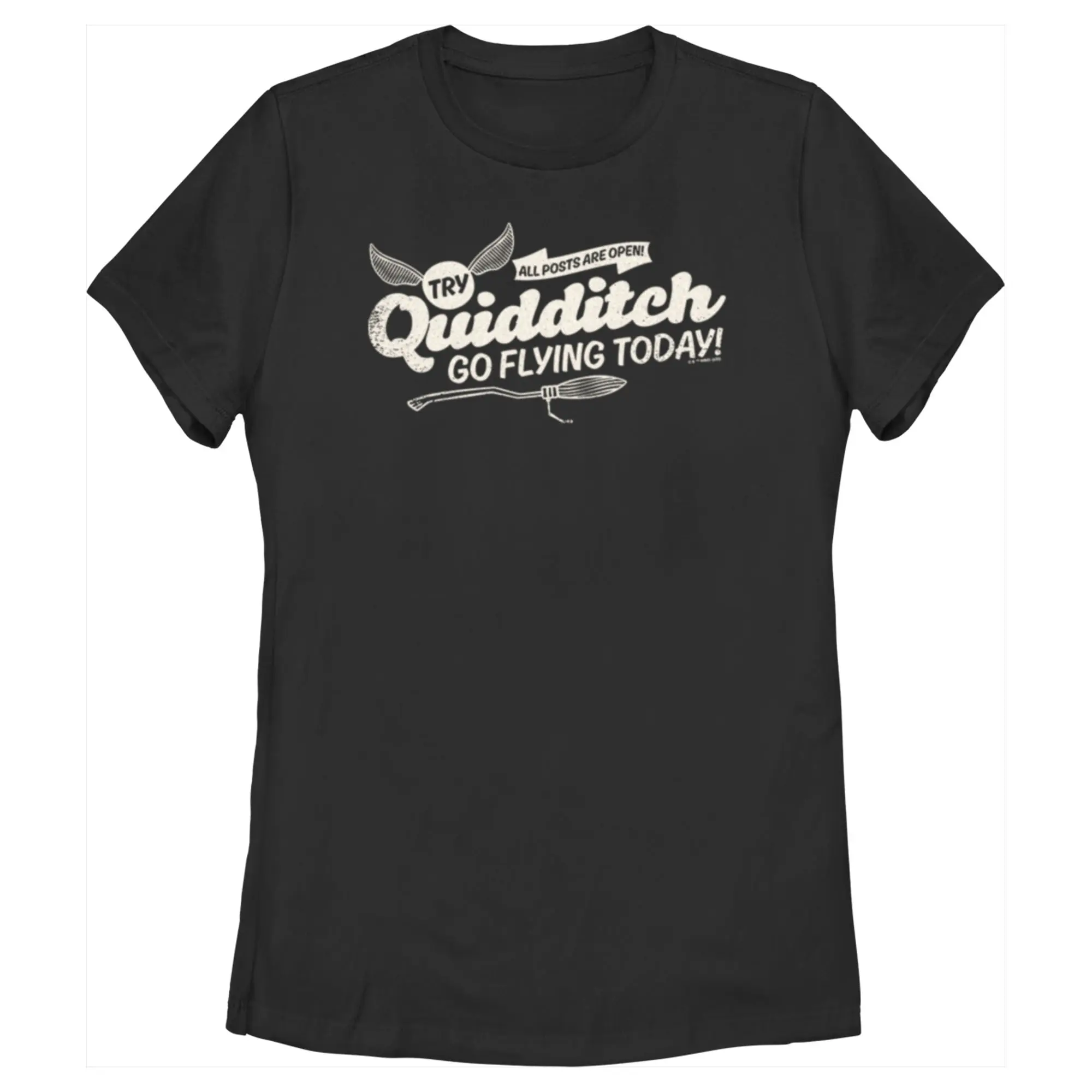 Women's Harry Potter Quidditch Go Flying Today T-Shirt