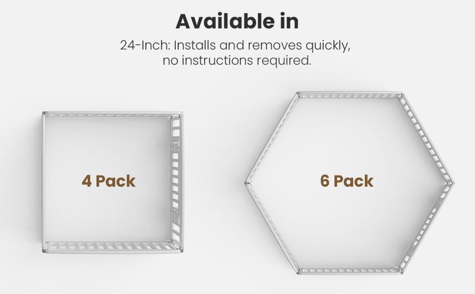 Plastic Pet Playpen, Durable Puppy Playpen with Lockable Door and Non-Slip Bottom, Portable Indoor Outdoor Puppy Pen