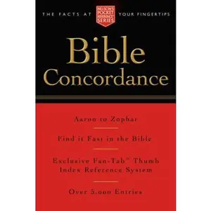 USED Book - Pocket Bible Concordance: Nelson's Pocket Reference Series by Thomas Nelson (Paperback) - english