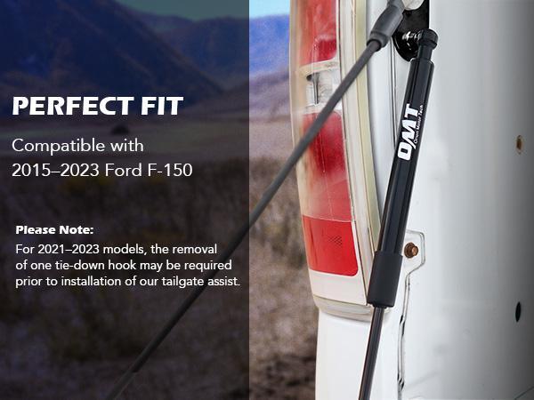 Orion Motor Tech Compatible with 15-25 F150 Tailgate Assist Accessories, Truck Tail Gate Lift Assist Tailgate Shock Compatible with Ford F150 2015 2016 2017 2018 2019 2020 2021 2022 2023 2024 2025