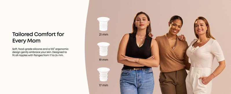 【Exclusive Bundle】eufy S1&S1 Pro Heated Wearable Breast Pump, Hands-Free Breast Pump with Industry-Leading HeatFlow Tech, App-Controlled OptiRhythm, Hospital-Grade Suction, Leakproof, Slim and Ultra-Quiet for in-Bra Use