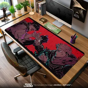 Jujutsu Kaisen Itadori vs Choso Mouse Pad – Clash Standoff Gamer Desk Mat, Anime Mouse Pad, Desk Mat, PC Accessories.