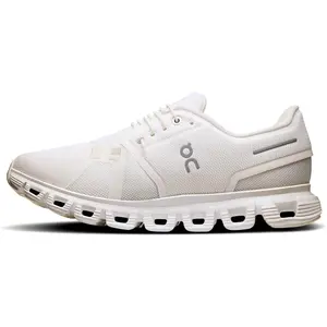 On Womens Cloud 6 Sneakers White 3WF10061200