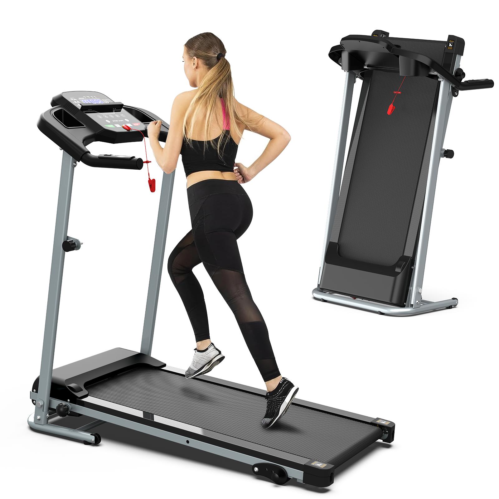 [New arrival]  Treadmill 7.5MPH with Handle for Home and Office,Incline Folding Treadmills whith 265LBS Weight capacity,2.5HP 3 Models 1-12 Programs LED Display Screen