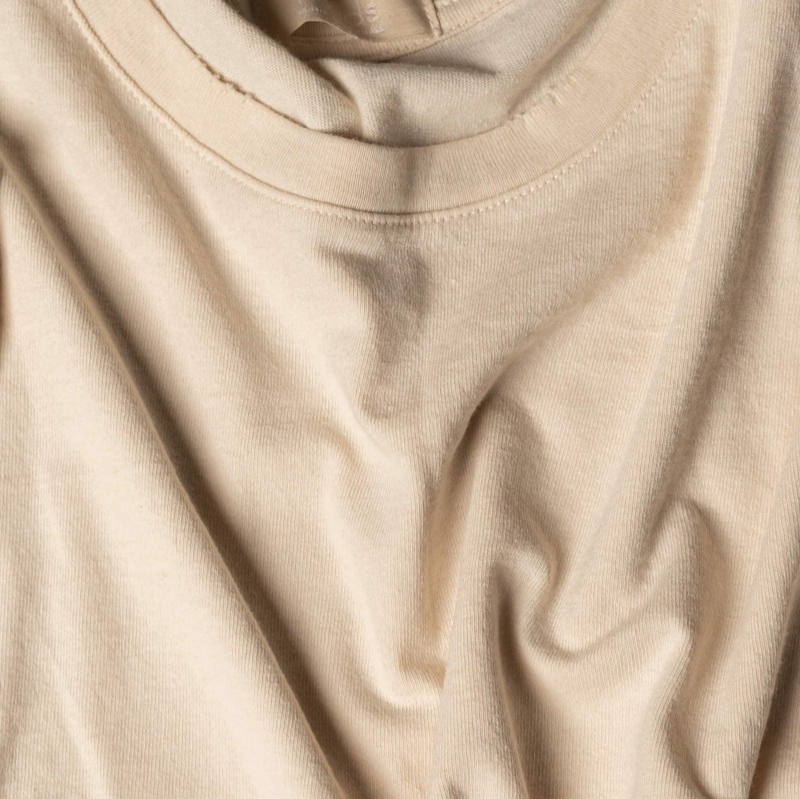 nuuds Vintage Cotton Off The Shoulder T-Shirt | Oversized Relaxed Fit Everyday Top