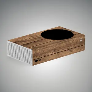 Wooden V1 Xbox Series S Console Vinyl Skin
