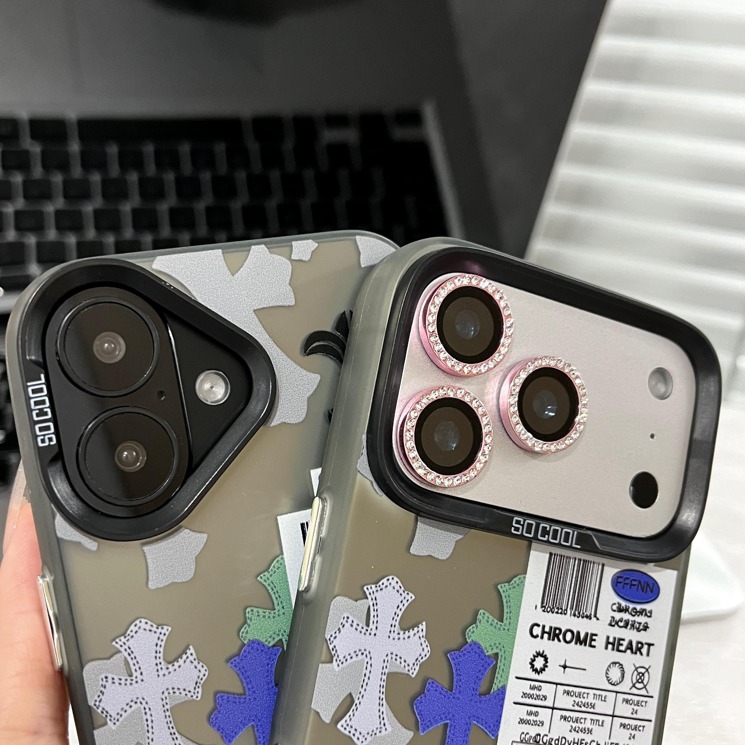 Suitable for iPhone 17, 16, 15, 14, 13, 12, 11 high-endcross shaped phone case, iPhone 16, 15 Plus shockproofcross shaped phone case for boys andgirls.lphone17promaxcase /16 promaxcase /15promaxcase.