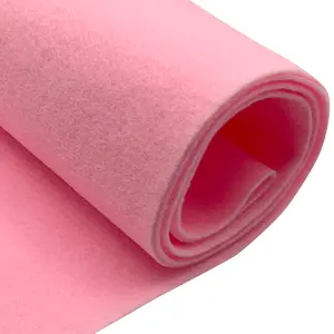 Felt Fabric |  1.6mm Thick Felt By The Yard | Baby Pink