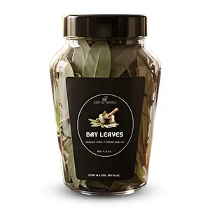 ZF Organic Bay Leaves - Premium Whole Bay Leaves Seasoning for Cooking - Dried Bay Leaves
