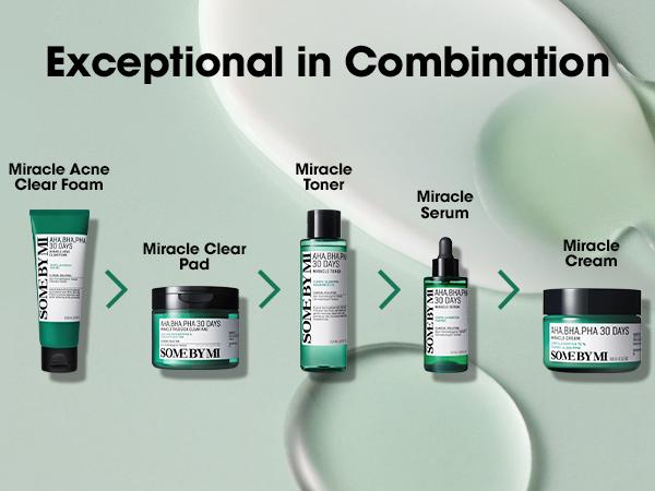 [SOME BY MI] Full Face & Body Miracle Care Set – All-In-One Exfoliating, Acne Clearing and Soothing Hydration – Korean Skin Care