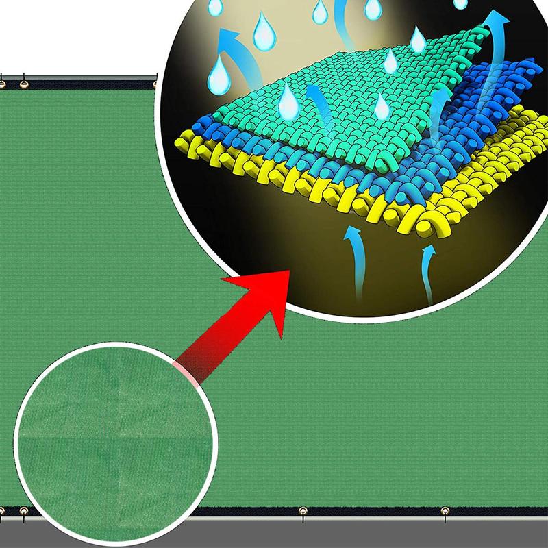 1.2*15m/3.94*49.21ft Fence Privacy Roll Wall Landscaping Fence Screen for Outdoor Garden Backyard Balcony