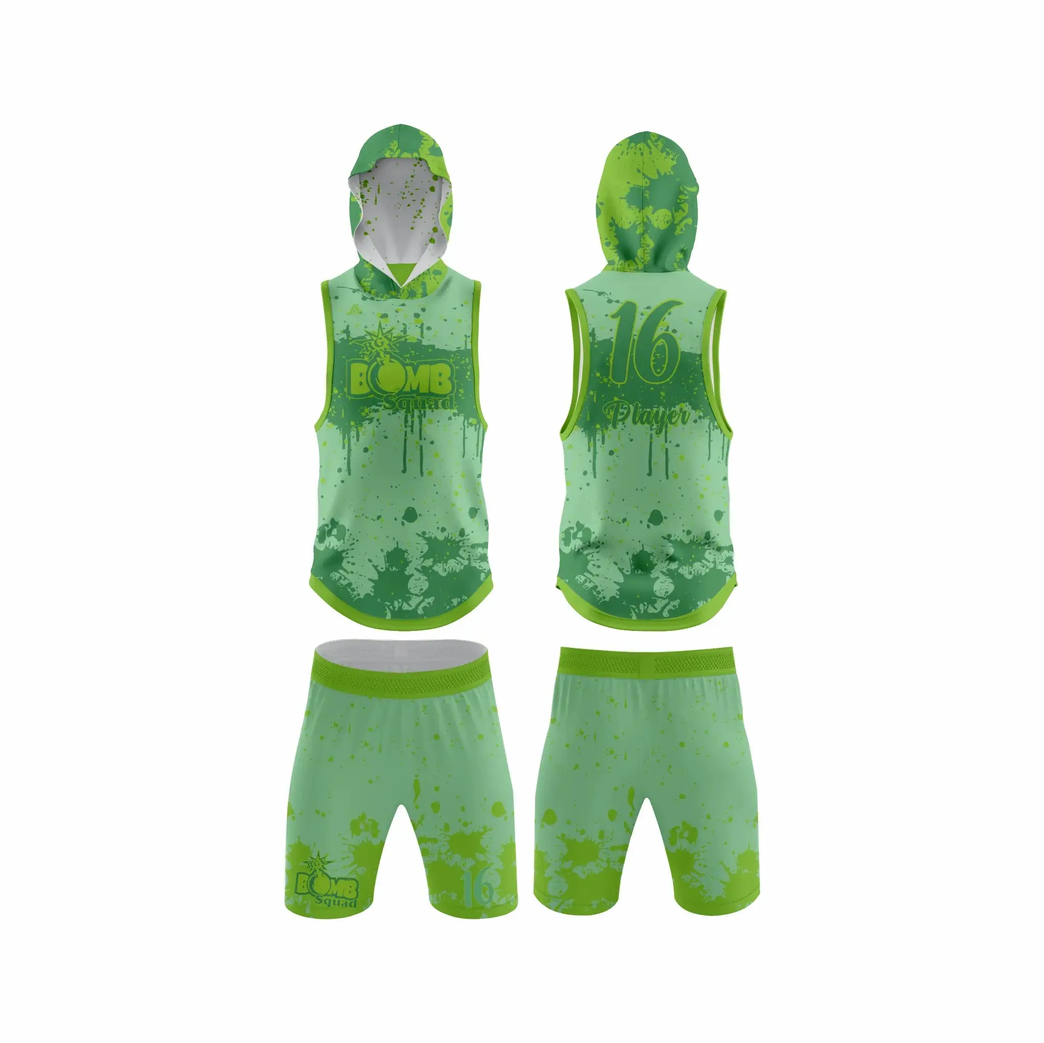 Bomb Squad 7v7 Flag Football Uniform