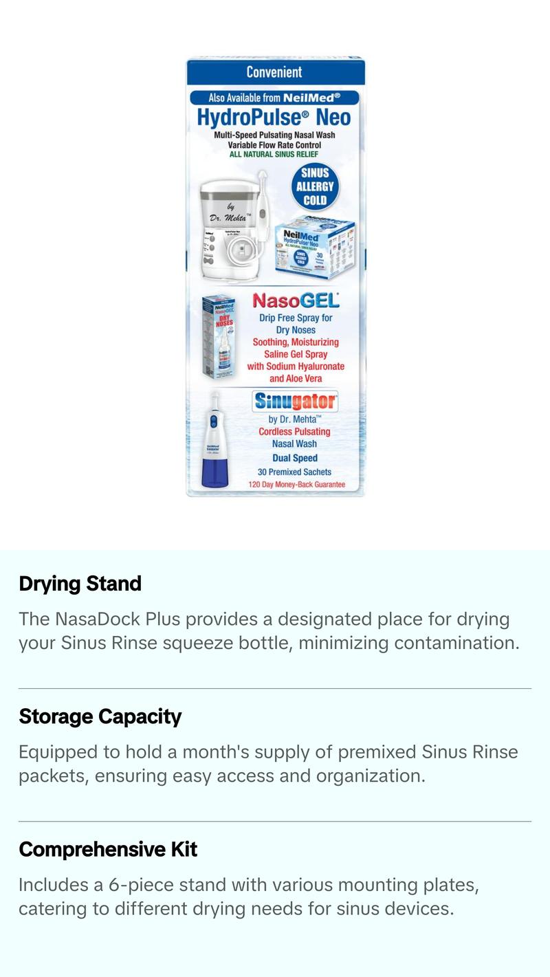 NasaDock Plus - White drying stand