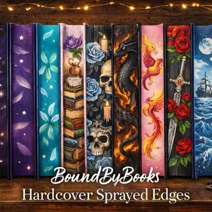 Sprayed Edge Hardcover books. Blind Date With a Book. Beautiful edges. Durability Unique Design