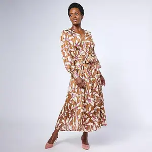 C. Wonder C Wonder Pintuck Chiffon Dress