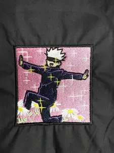 Anime Inspired Embroidered Sorcerers Iron On Embroidered Patch For Clothes And Accessories