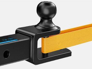 Nilight 3 in 1 ATV UTV Multi Hitch Mount with 1-7/8 inch Ball Hitch Rated 2000 LBS Fits 2 Inch Receiver Winch Strap Loop Rated 5000 LBS