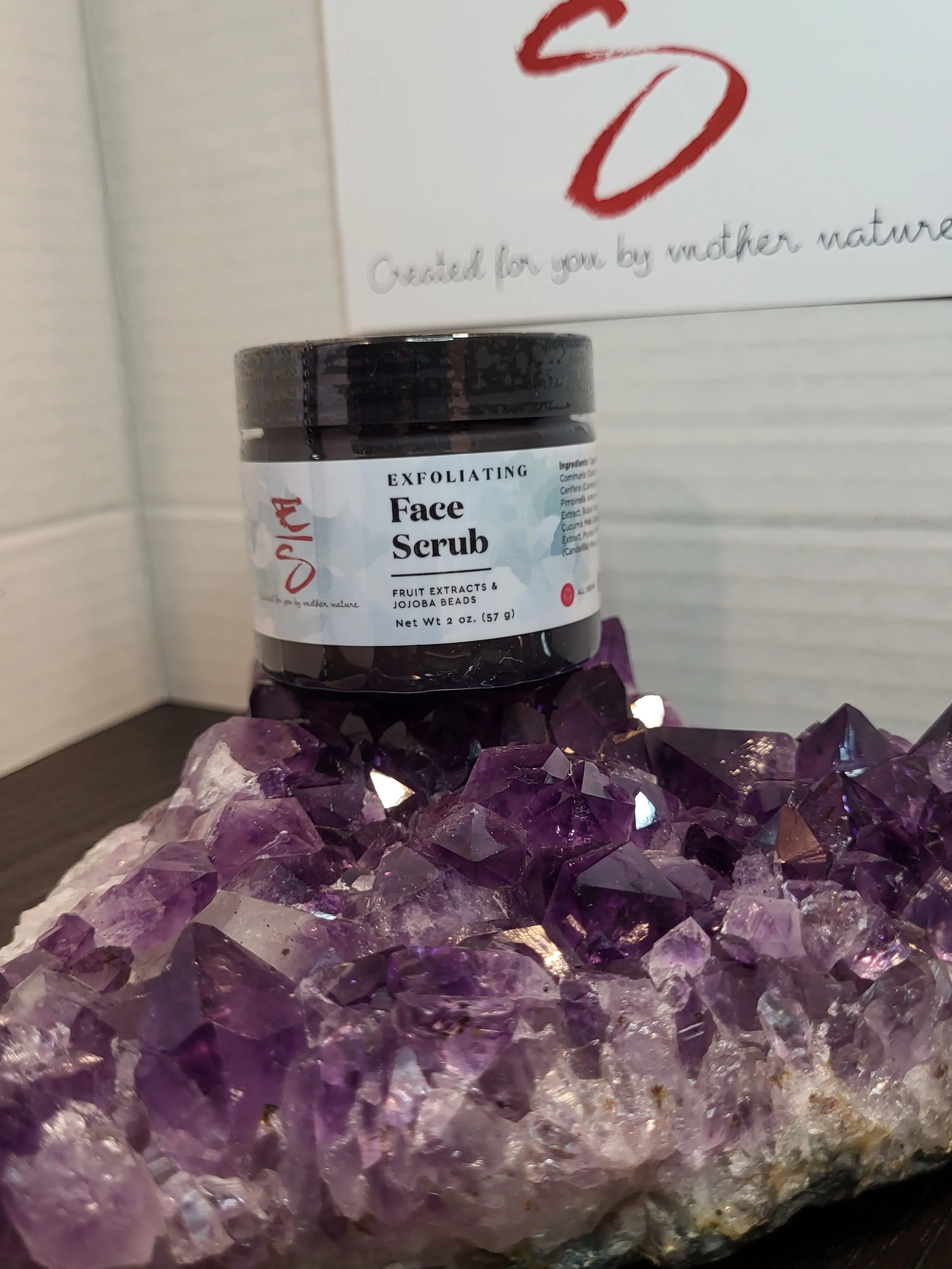 Exfoliating Face Scrub Dry Skin Sensitive Skin Hydrating Exfoliating