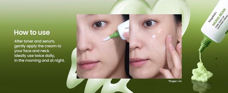 [beplain Official] Korea's No.1 Mung Bean Peptide Soothing Cream 60ml | Calming & Soothing Hydrator with Mung Bean Peptide Moisturizers Skin Repair Korean Moisture Hydrating Moisturizing Hydrate