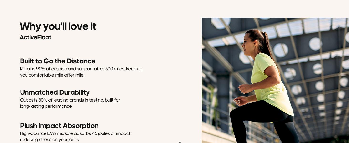 NORTIV 8 [ActiveFloat] Women's Walking Shoes Cushion Running Tennis Shoes Non-Slip Comfortable Breathable Workout Gym Sports Athletic Sneakers Casual Running Shoes Lightweight Running Jogging Shoes