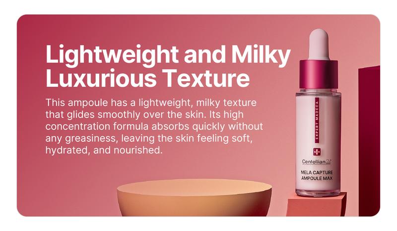 [Centellian24] Expert Madeca Mela Capture Ampoule Max Serum | Pigmentation + Wrinkles Care | Radiance Boosting Milky Serum | Korean Skincare | 0.5 fl oz