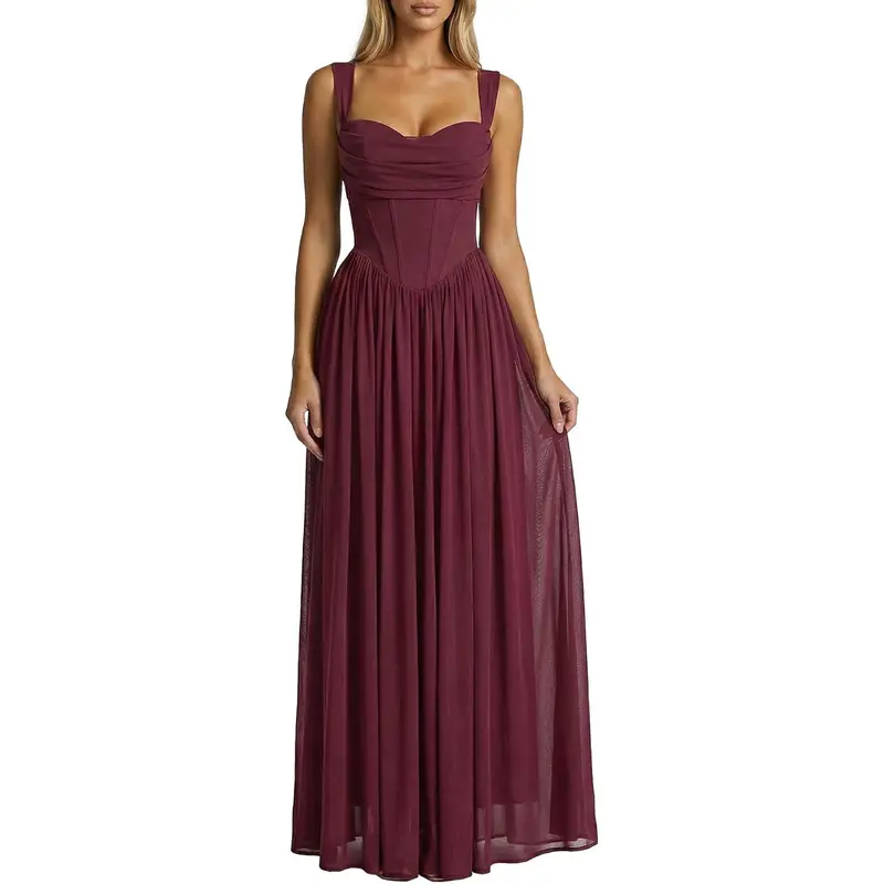 burgundy milkmaid dress There's a perfect black Do not bleach Sizing Country:EU Back Keyhole