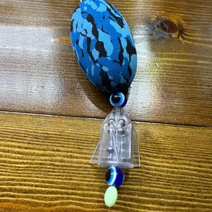 Matt Cat Turbo Rig Blue Camo EVA Foam Egg Float with 10/0 Striker Circle hook