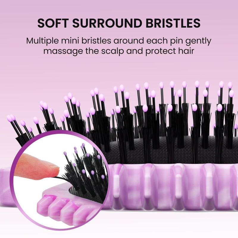 Curly Hair Brush Defining, Volume Curl Defining Brush for Effortlessly Detangling Shaping and Styling Women's Curls, Reduce Pulling