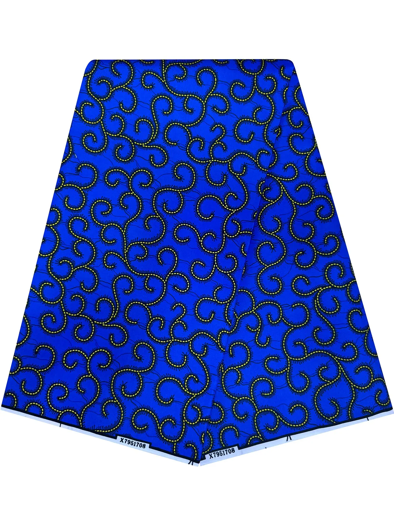 African Print Fabric Ankara Material, 6 Yards Kent Wax Cloth, Ideal for Crafting and Fashion Projects, Vibrant Patterns for Unique Designs, Bohemian Ethnic Pattern, Bohemian Geometric Pattern