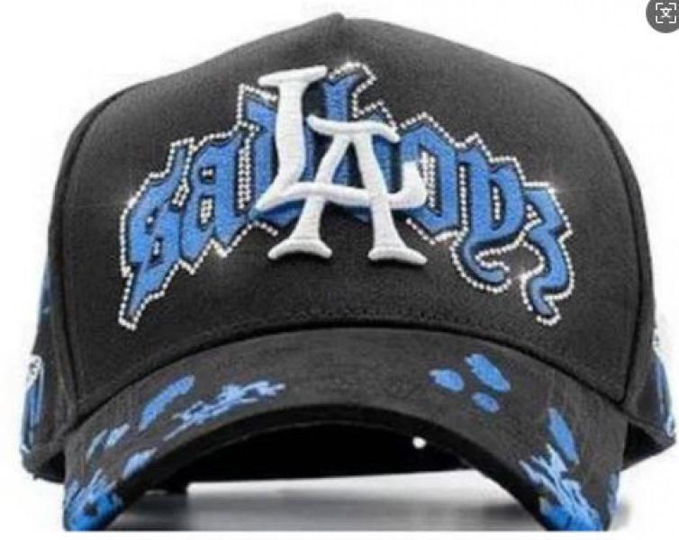 Barbas Hats Chrome Rose Gold – Premium Black Adjustable Snapback with 3D Chrome Metal Crosses, Trendy Streetwear Baseball Cap