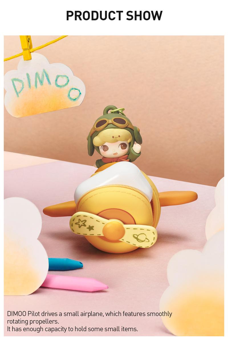 POP MART DIMOO Limited Time Series - Earphone Case