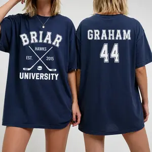 Briar Hockey Shirt, Off-Campus Crewneck, Hockey Romance Tee, Briar U, Campus Hockey, Briar U TshirtD611