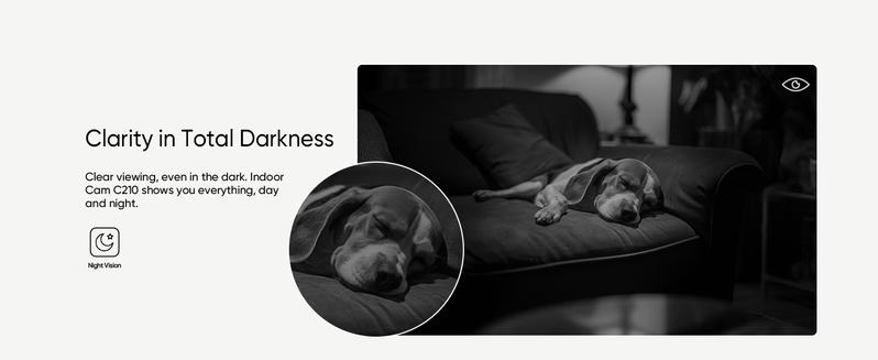 eufy Security Indoor Cam C210, Home Security Camera, 1080p Resolution 360° PTZ, Plug-in Security Indoor Camera with 2.4G Wi-Fi, Human/Motion AI, Night Vision, AI Tracking, HomeBase 3 Compatible