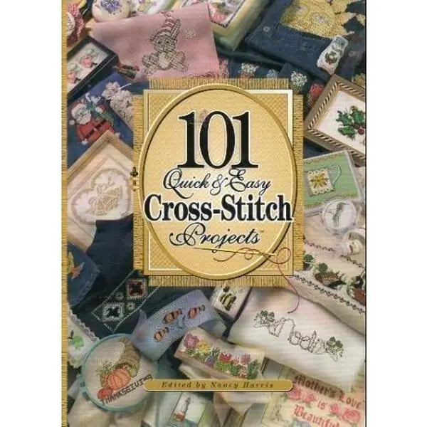 USED-101 Quick & Easy Cross-Stitch Projects by Harris, Nancy (Hardcover)