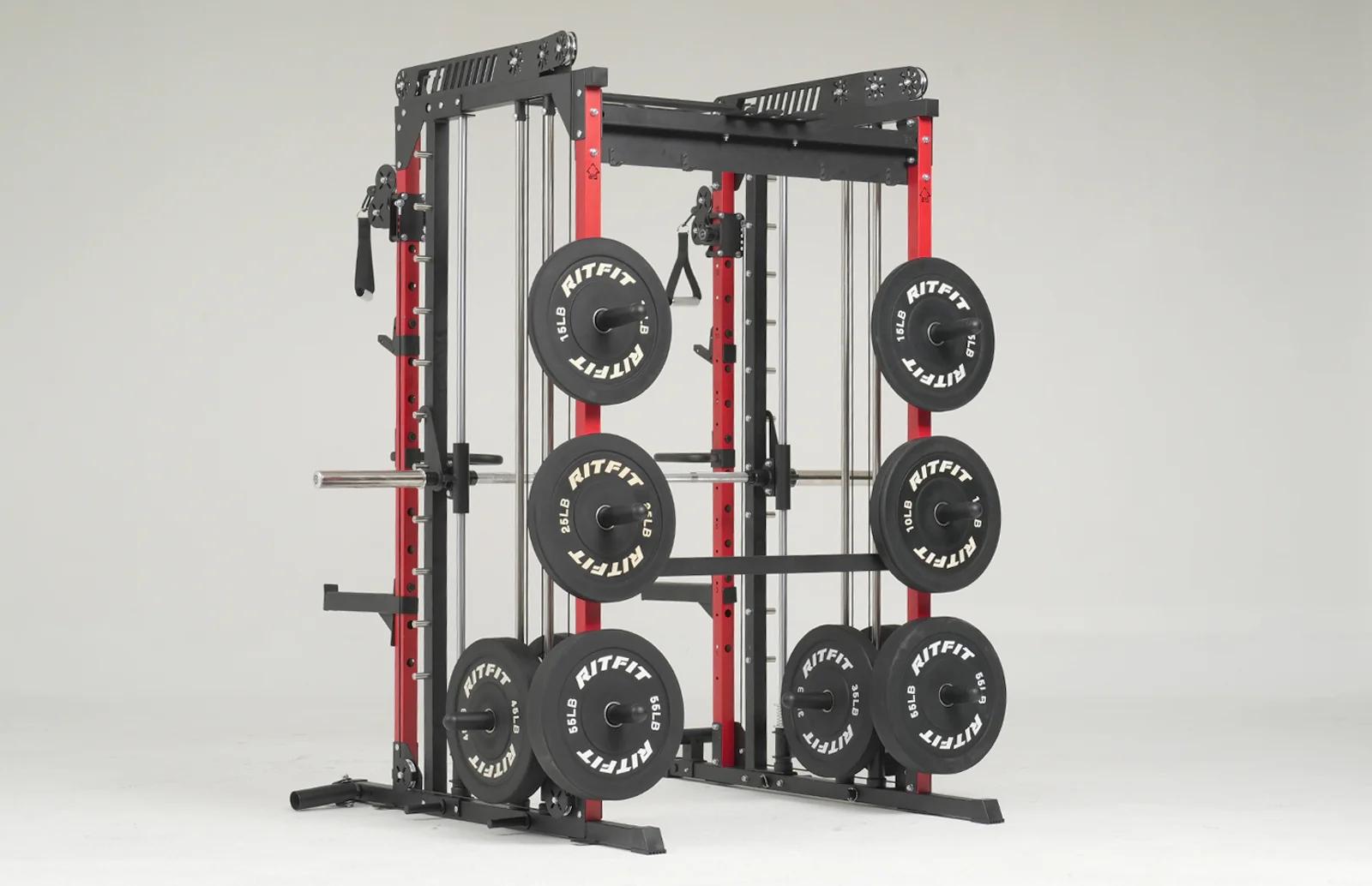 Upgrade M1 2.0 Multi-functional Smith Machine with Powerful Storage System smith machine squat machine power rack Strength Training Equipment