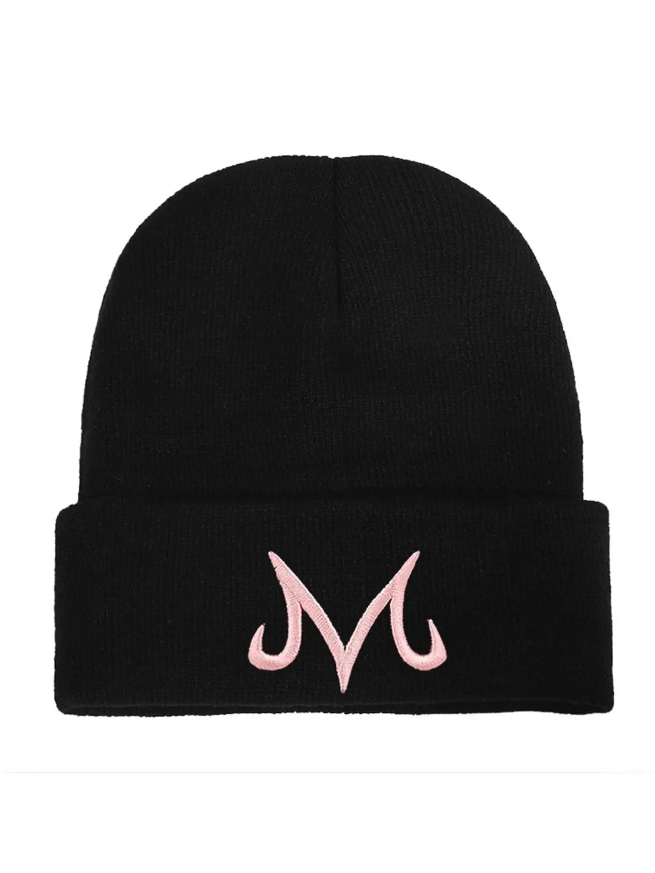 M Letter Embroidery Beanie Hat Style, Casual Outdoor Sports Hat for Men & Women, Fashion Accessories for Fall & Winter