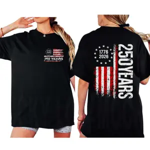 250 Years USA Graphic T-Shirt, Unisex Tee, Casual Short Sleeve Graphic T-Shirt, Gift for friends, Gift For Fans, Unisex Tee, Full Colors