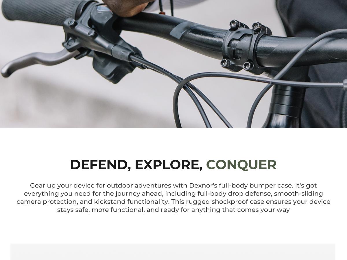 Dexnor for Samsung Galaxy A17-5G Case, [2 Front Frame] [Bulit-in Magnetic Slide Camera Cover & Kickstand] Heavy Duty Protection Shockproof Samsung A17-5G Case with Screen Protector, 6.7in