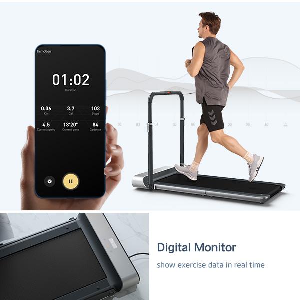 Kingsmith WalkingPad R1PRO Walk&Run 2IN1 Foldable Treadmill | Maximum Speed: 6.2 mph | Max User Weight: 220 lbs weight bench