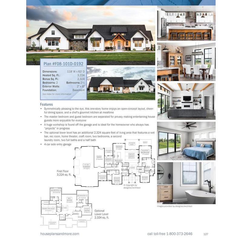 Best-Selling 1-Story Home Plans, 5th Edition: Over 360 Dream-Home Plans in Full Color (Creative Homeowner) Craftsman, Country, Contemporary, and Traditional Designs with More Than 250 Color Photos Paperback – September 7, 2021