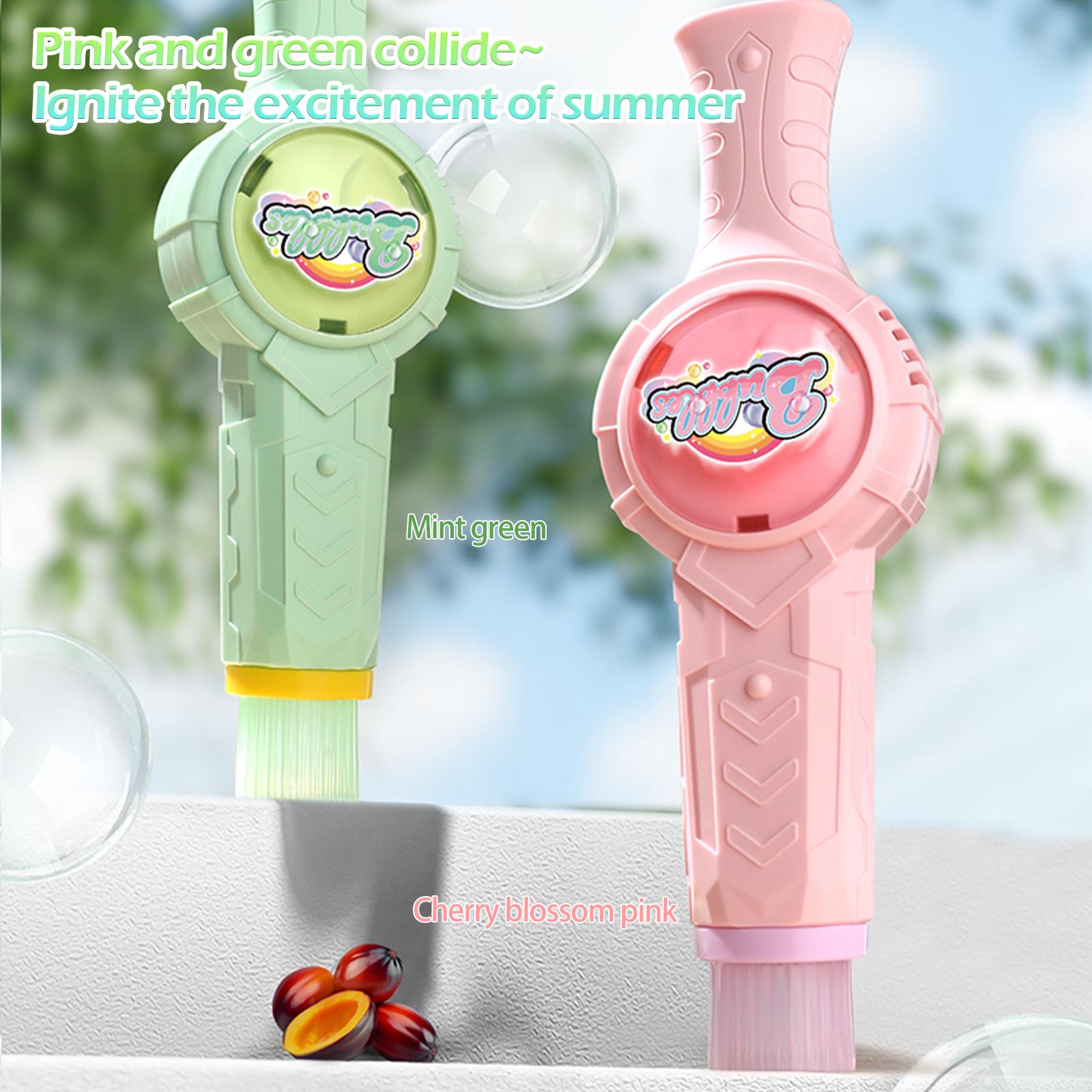 Fog Bubble Machine, Rechargeable Automatic Electric Smoke Bubble Machine, Magic Smoke Bubble Maker, Colorful Lights & Music, Bubble Fog Game for Parties, Beaches, Summer.Gift for Boys, Girls