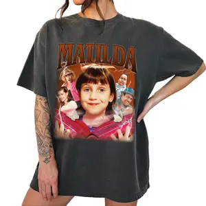 Matilda 90s Movie Vintage Graphic T-Shirt – Retro Childhood Fan Tee