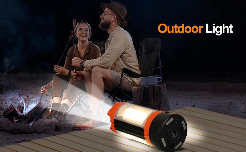 CuLiDing Rechargeable 10000mAh Camping Light with Stand, 73" Tall Portable Cordless,Multiple adjustable lumens, 3000/4000/6000K Dimmable with Detachable Tripod