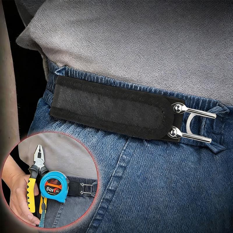 2PCS Buckleless Belt Men, No Buckle Belts for Men, Buckleless Belt Hook, Easy To Use, Valentine's Day gift  for Work & Edc,Gift for Men & Women
