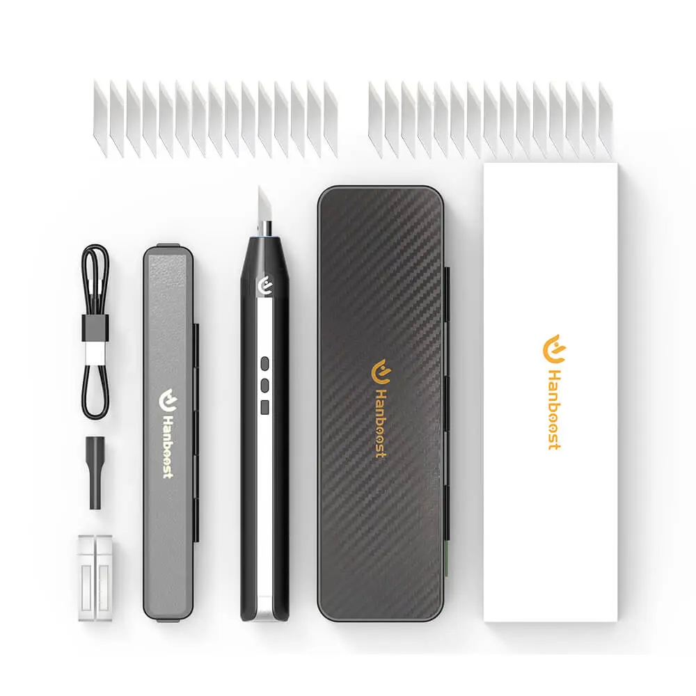 Hanboost C1 Wireless Ultrasonic Cutting Tool for DIY Craft, Model Making & 3D Print Trimming