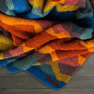 Sherpa Fleece Waterproof Blanket