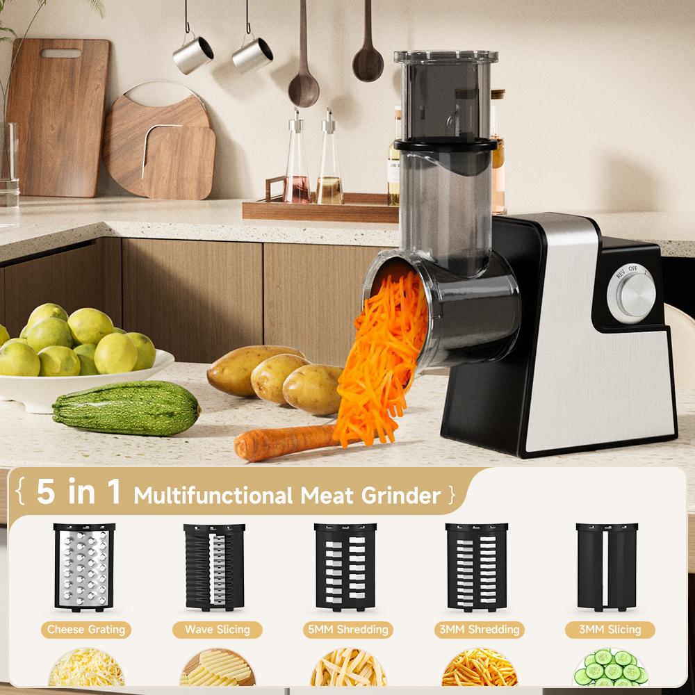 5 in 1 Electric Meat Grinder Overview