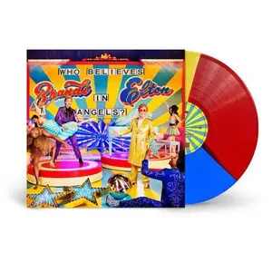 ELTON JOHN / BRANDI CARLILE - WHO BELIEVES IN ANGELS? (TRI-COLOR VINYL LP)